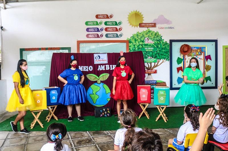 Incentivo à leitura é feito desde a Educação Infantil com o projeto Hora do Conto