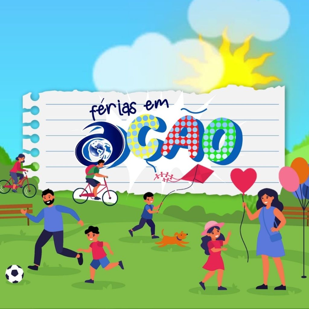 Férias em Ação mantém vivo o vínculo entre alunos e escola mesmo no período de descanso