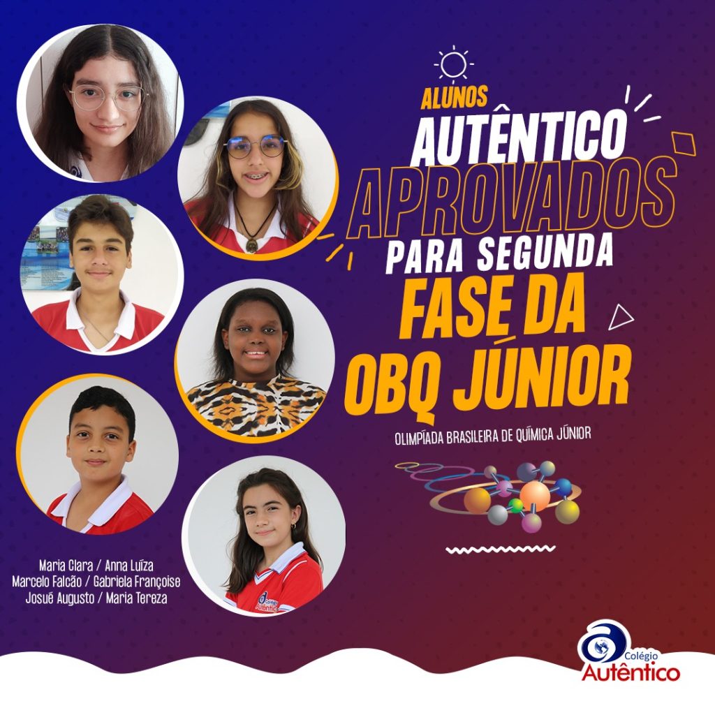 Autêntico tem recorde de aprovação na Olimpíada Brasileira de Química Júnior